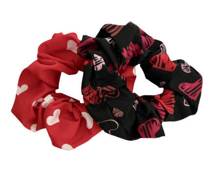 Valentines Day Scrunchies